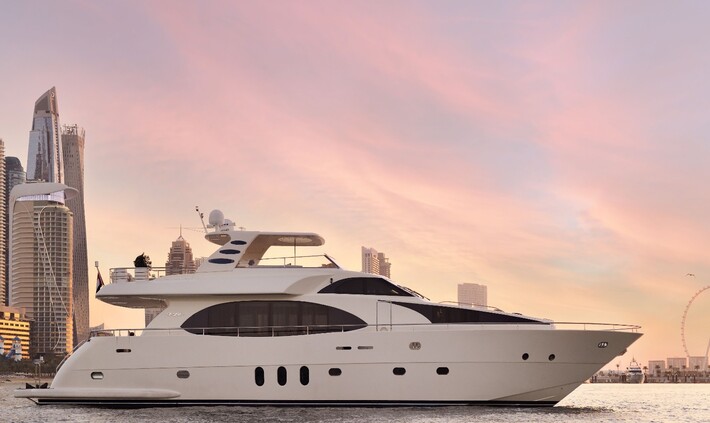 90 PR Marine yacht in dubai